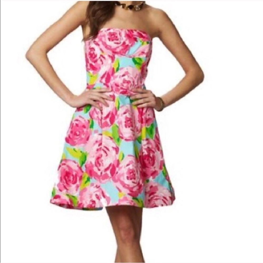 HOLY GRAIL First Impressions Strapless Dress